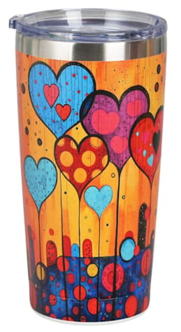 Kubek termiczny Prosty Modern Hearts