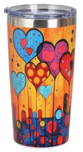 Kubek termiczny Prosty Modern Hearts
