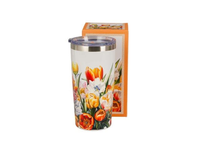 Kubek termiczny Prosty Tulipany