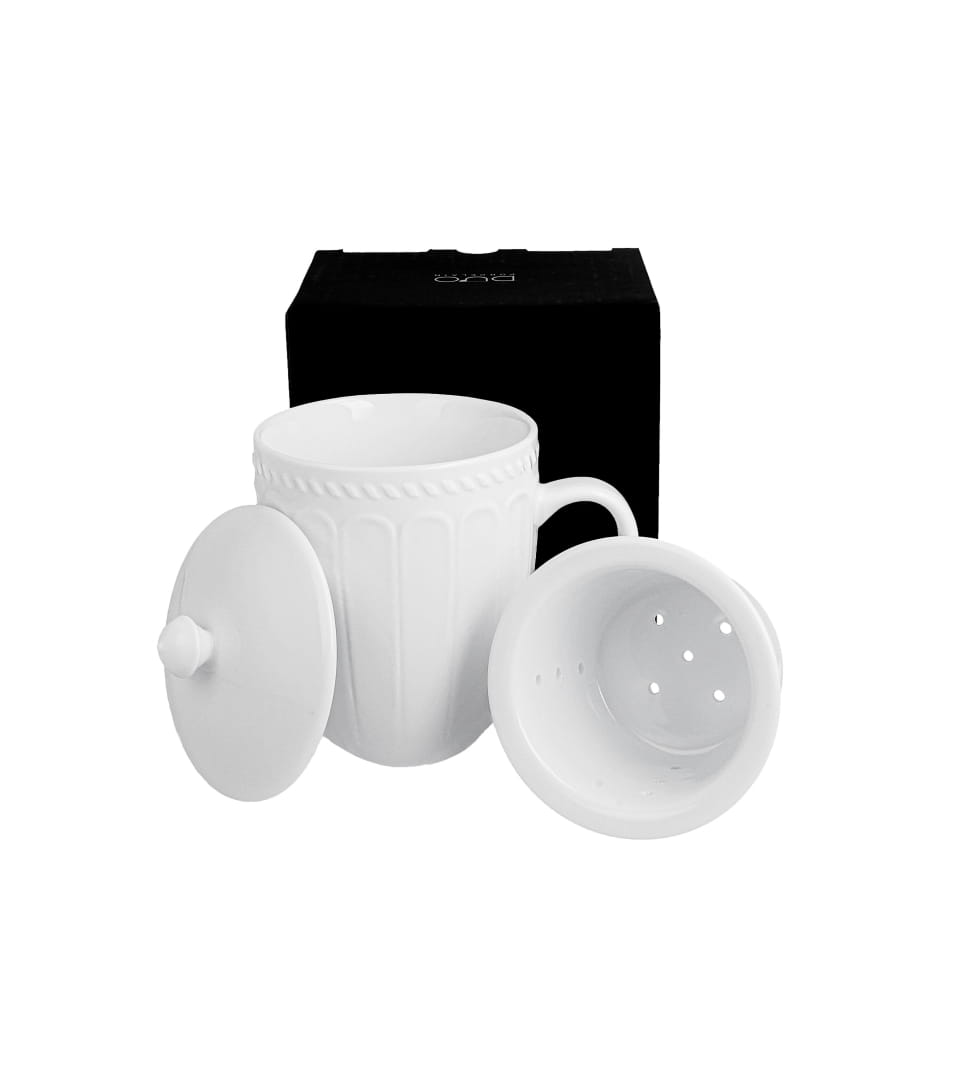 Kubek z zaparzaczem Twilight Porcelana DUO