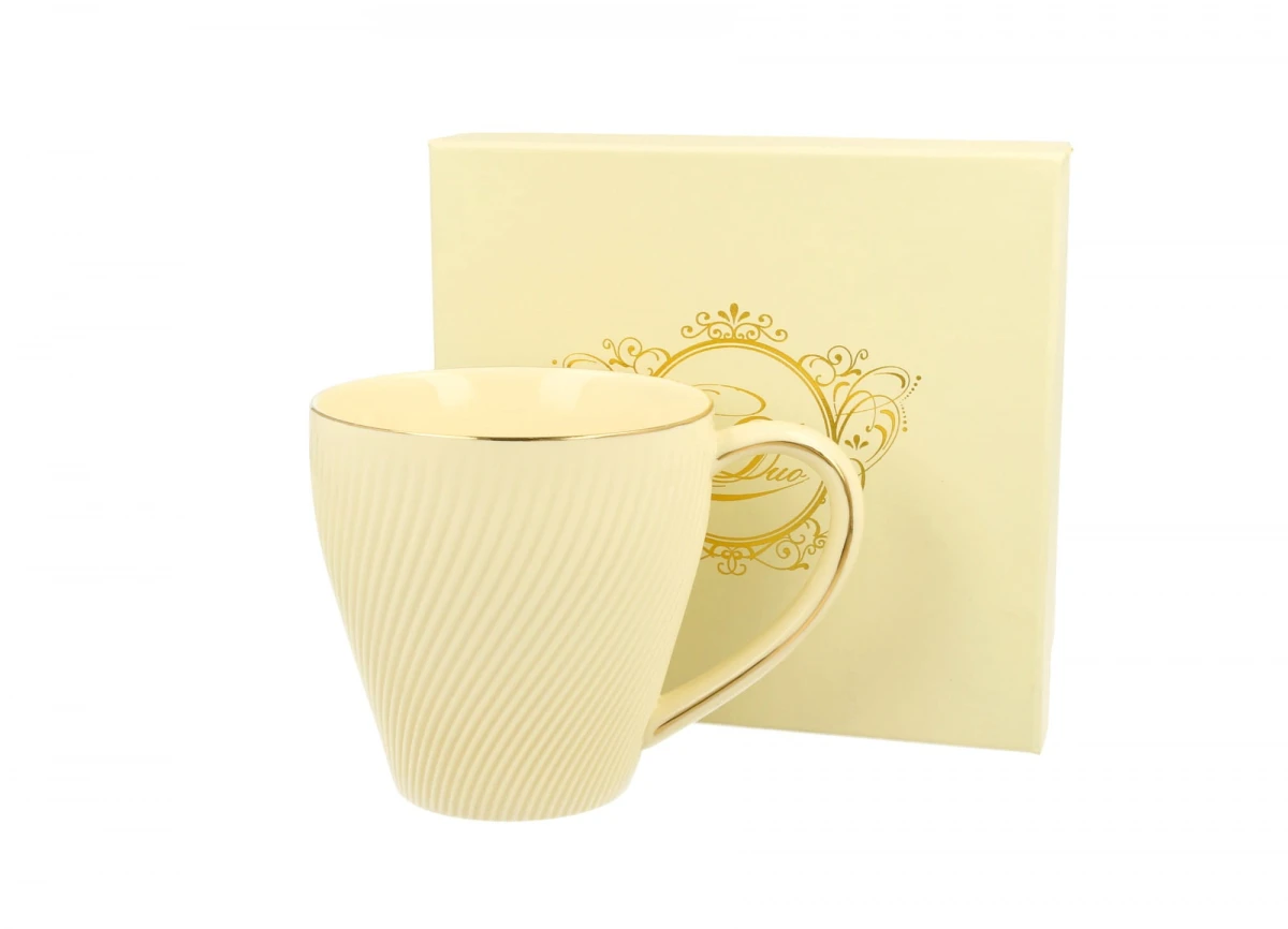 Kubek z zaparzaczem Ice Cream Porcelana DUO