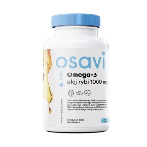 Osavi Omega-3 cytryna olej rybi 1000mg 60 kapsułek