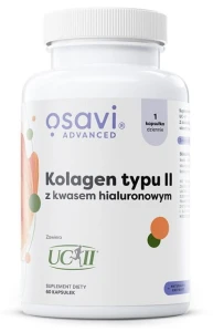 Osavi Kolagen Typu II Z Kwasem Hialuronowym 60 kapsułek