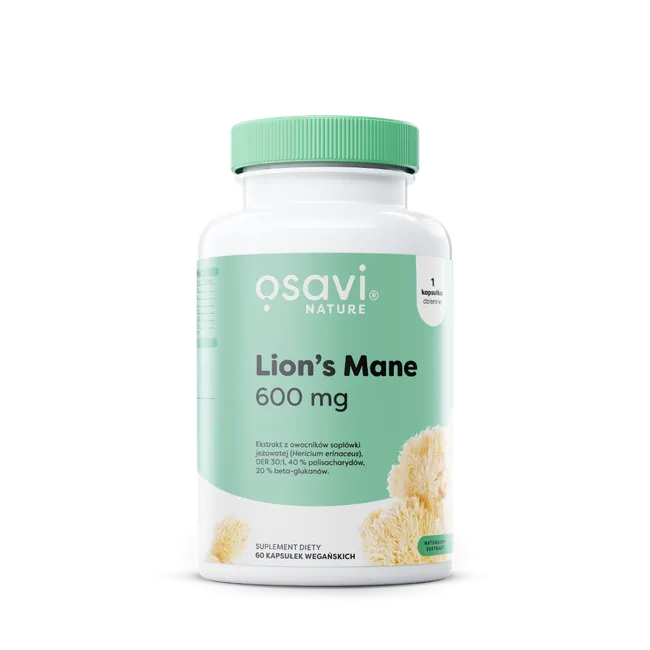 OSA Lion's Mane 600mg 60 kapsułek