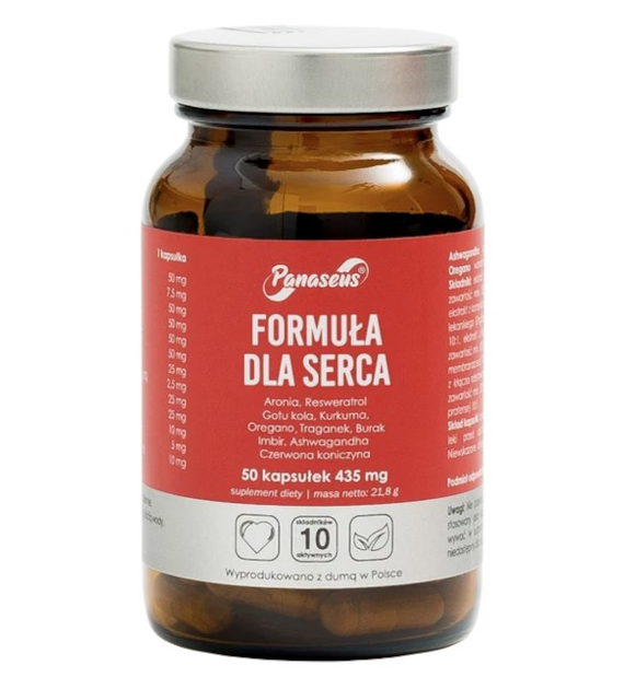 YANGO Panaseus Formuła Dla Serca 50 kapsułek