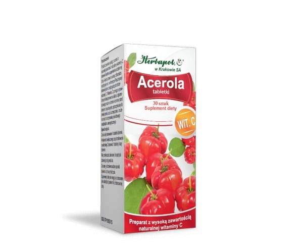 Herbapol Kraków Acerola 30 tabletek