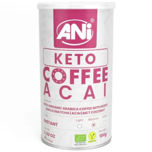 Kawa rozpuszczalna "reishi keto acai" bio 100 g - ANI