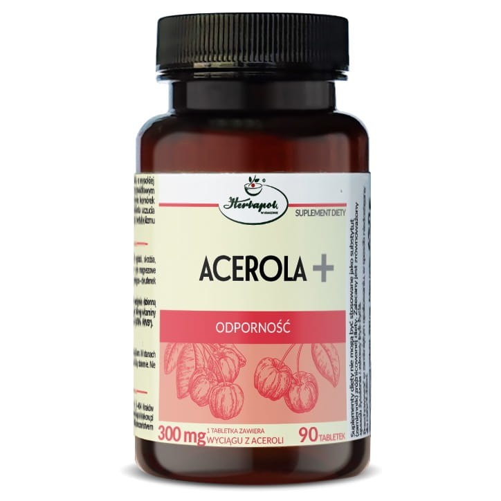 Herbapol Kraków Acerola do ssania 90 tabletek