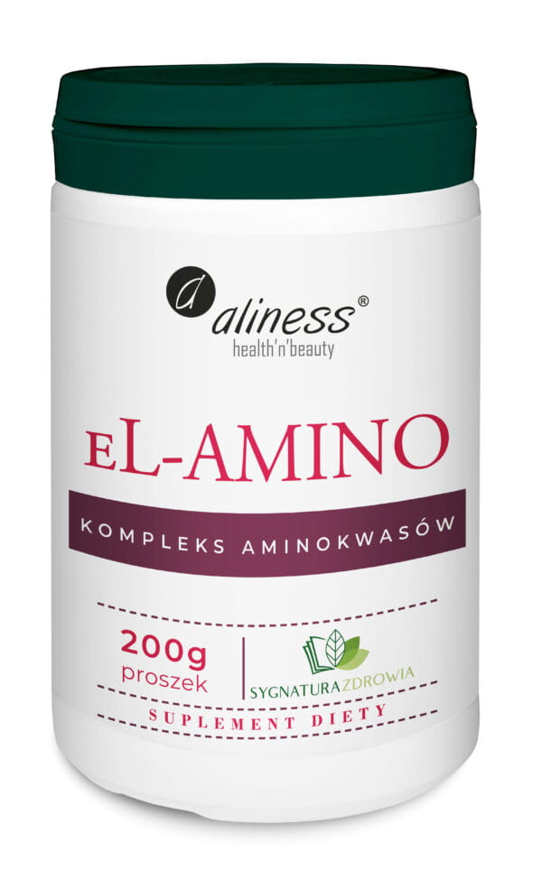 Aliness El-Amino kompleks aminokwasowy pomarańcza 200g