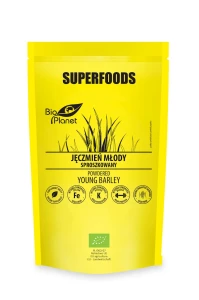 Jęczmień młody sproszkowany bio 100 g - BIO PLANET