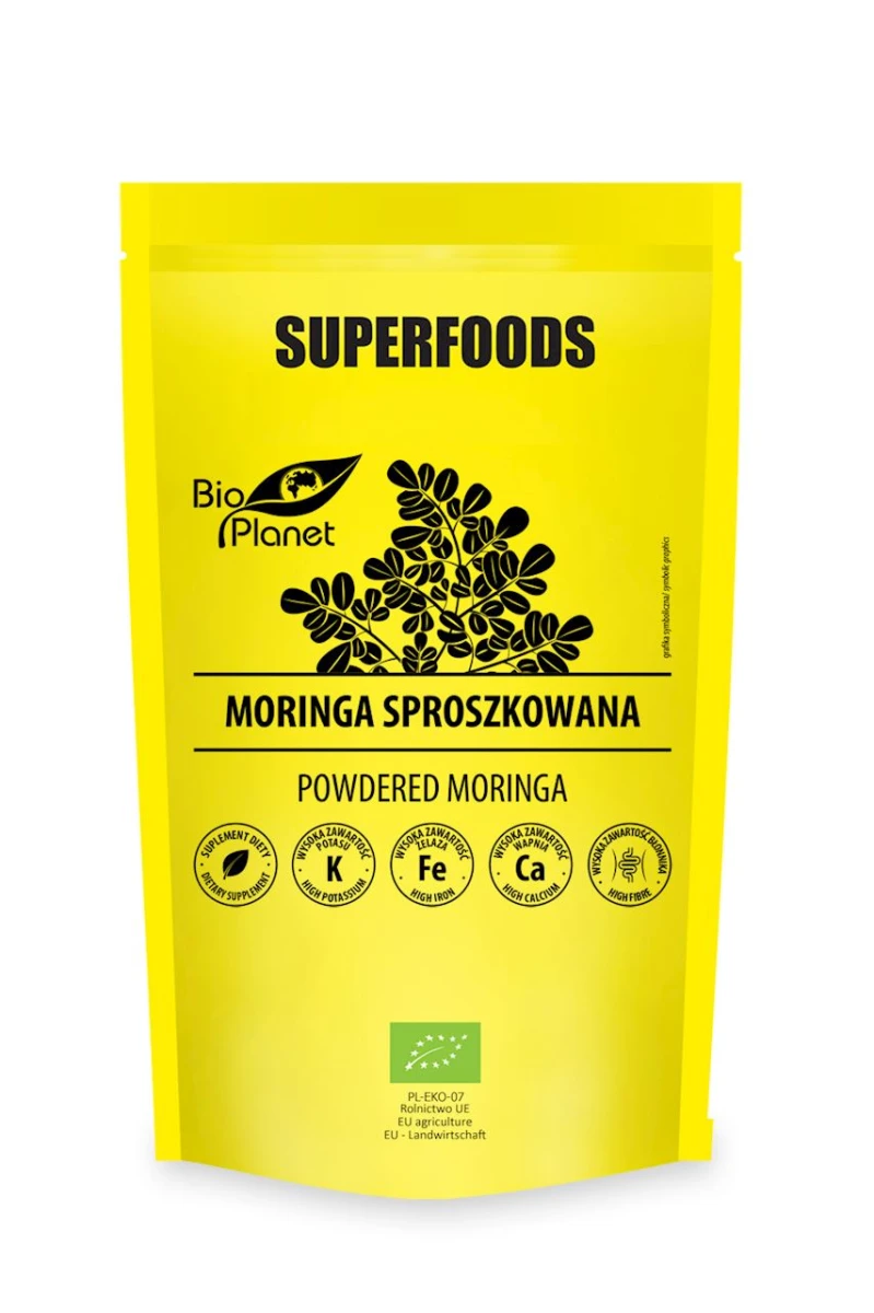 BIO PLANET Moringa sproszkowana Bio 150g