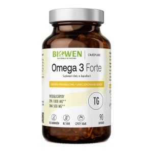 Biowen Omega 3 Forte 1000 mg EPA 500 mg DHA 90 kapsułek