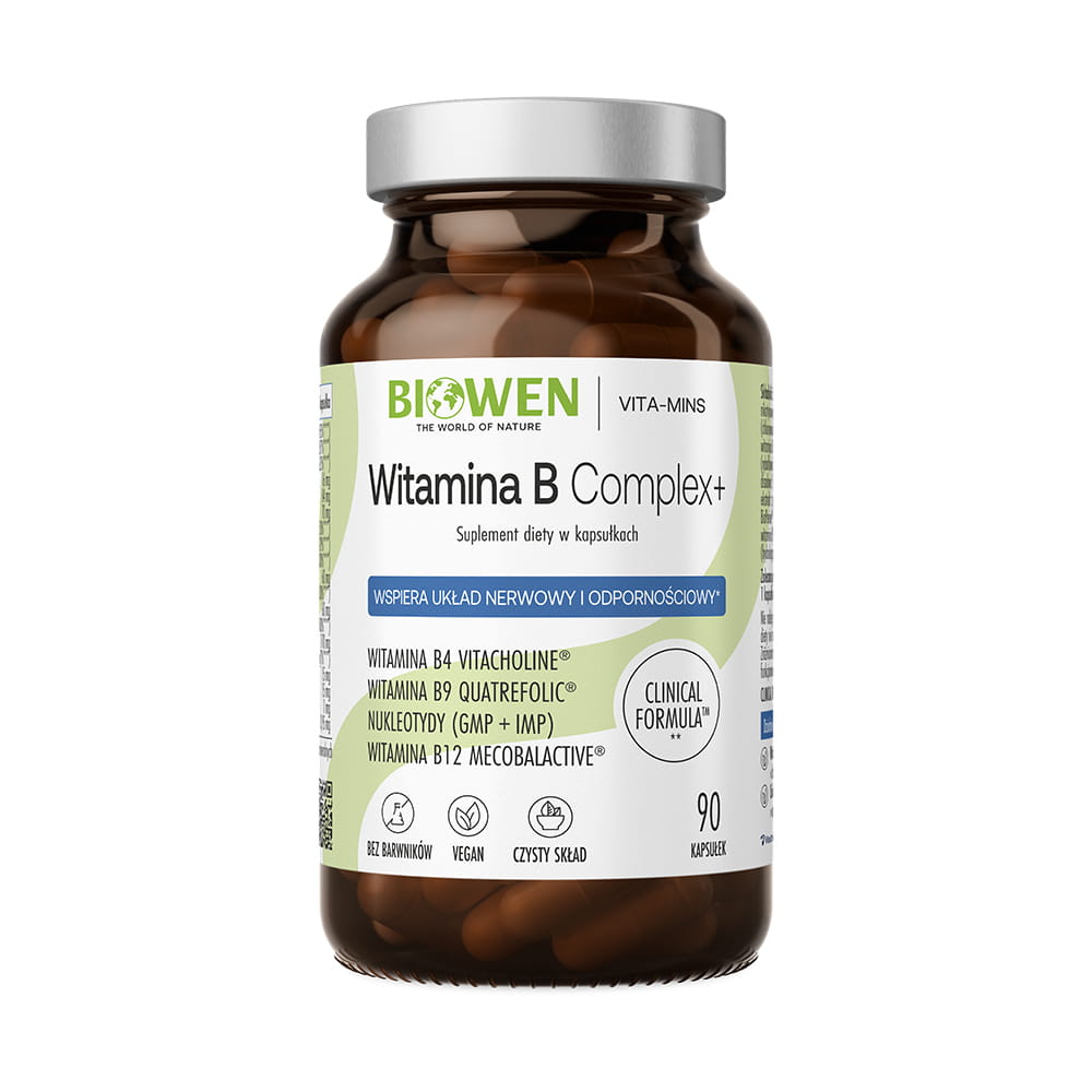 BIOWEN Witamina B Complex + 90 kapsułek