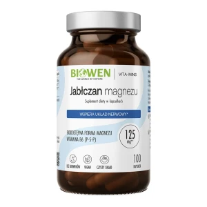 BIOWEN Jabłczan Magnezu 100 kapsułek