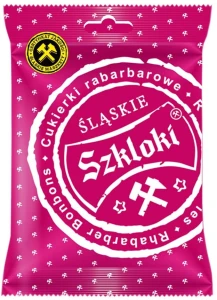 Cukierki Szkloki Rabarbarowe 80g