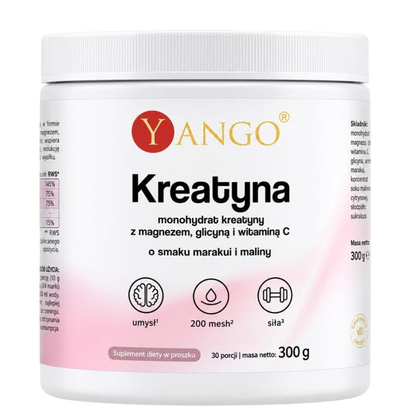 Yango Kreatyna marakuja malina 300 g