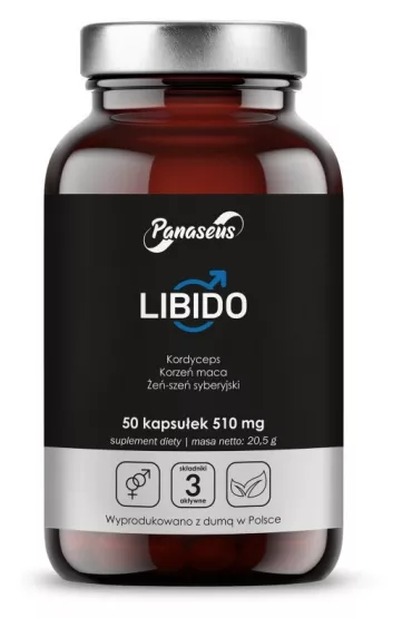 Panaseus Libido Mężczyzna 50 kapsułek