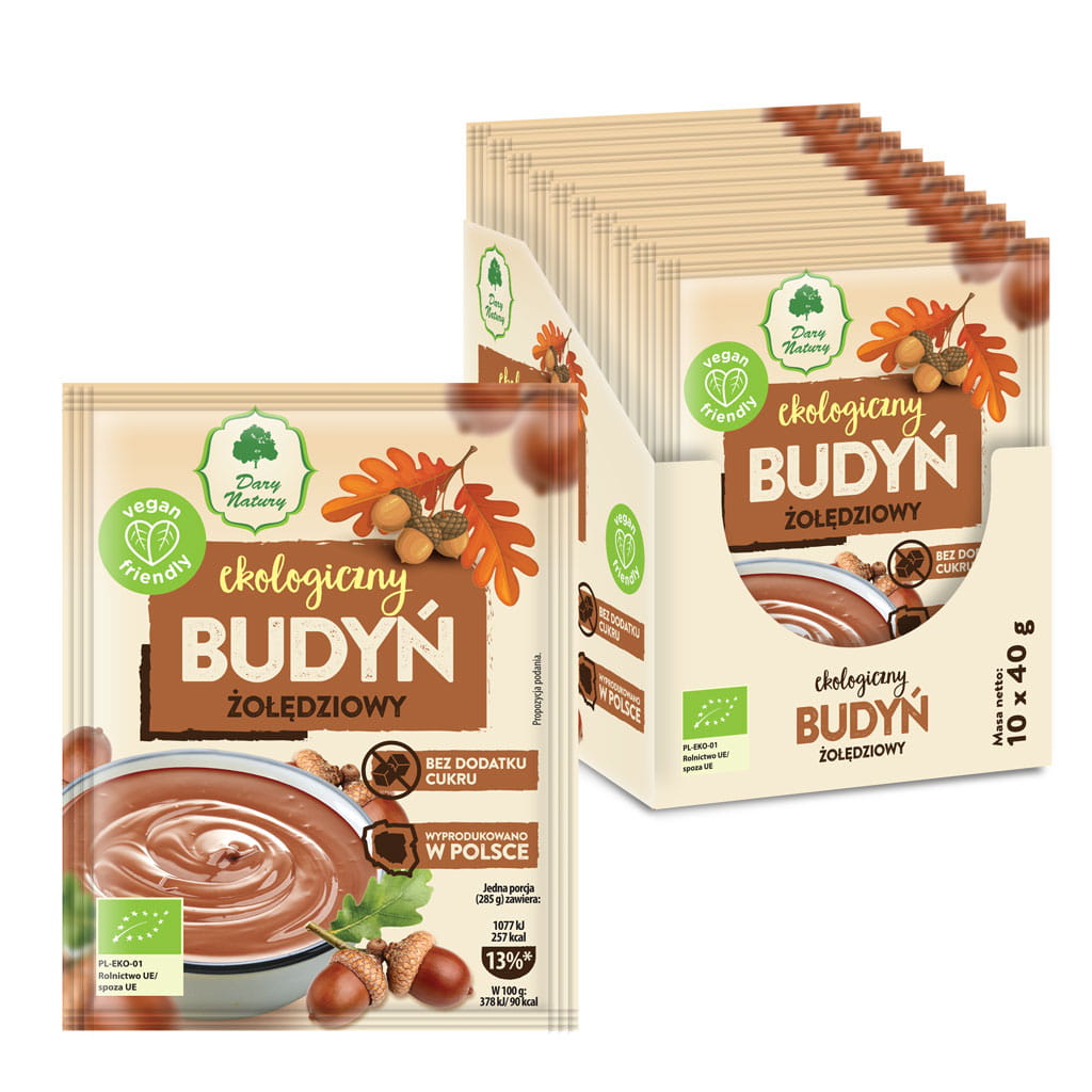 DARY NATURY Budyń żołędziowy Eko 40g