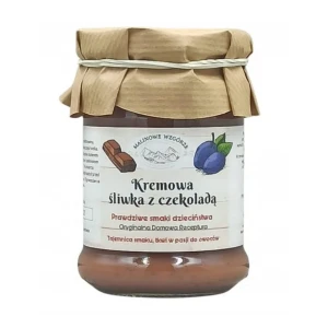 MALINOWE Kremowa śliwka z czekoladą 270g