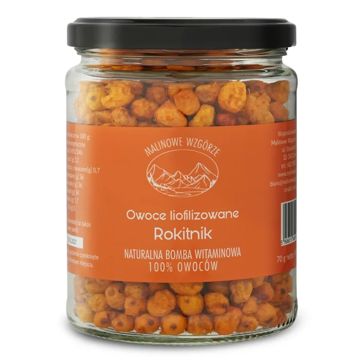 Malinowe Rokitnik owoc liofilizowany 70g