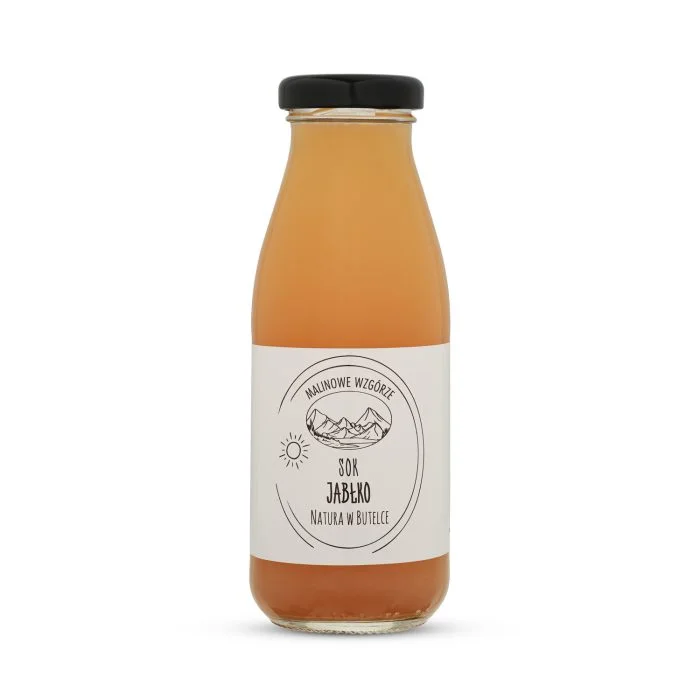 Malinowe Sok jabłko bez cukru 250ml