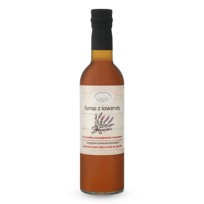 Malinowe Syrop z lawendy 375ml