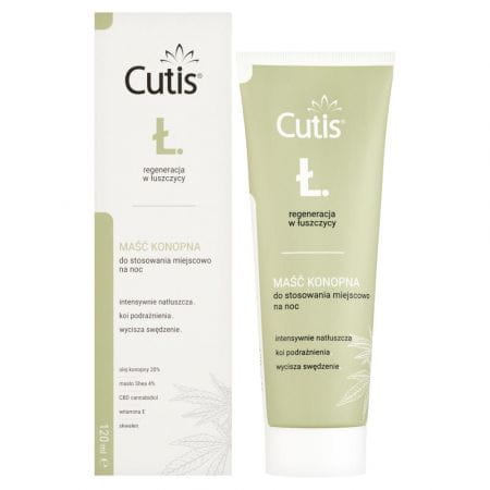 CUTIS Ł ŁUSZCZYCA maść konopna 20% x 120ml