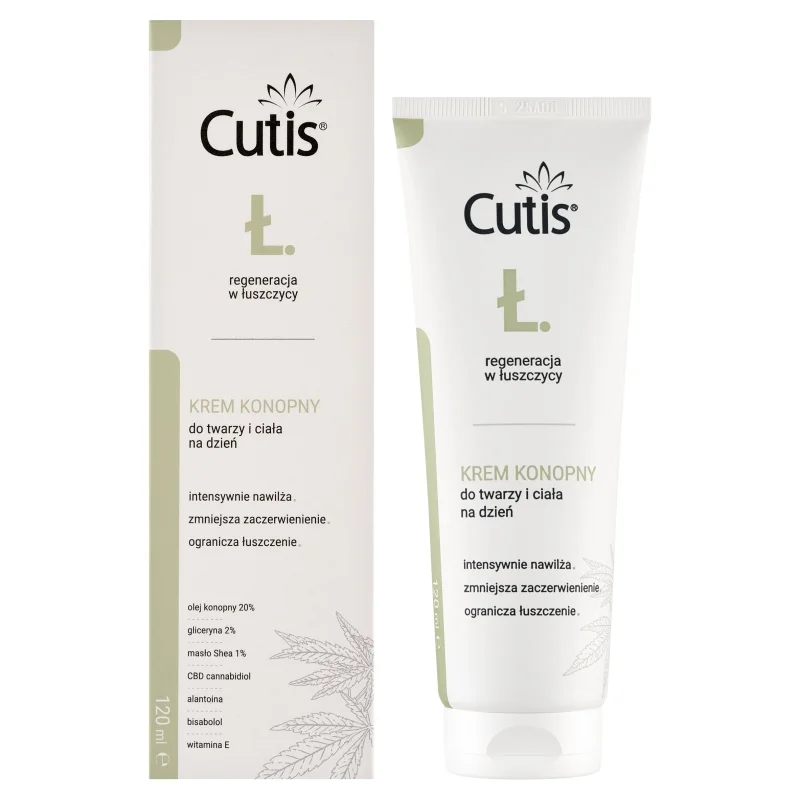 CUTIS Ł ŁUSZCZYCA Krem konopny 20% x 120ml
