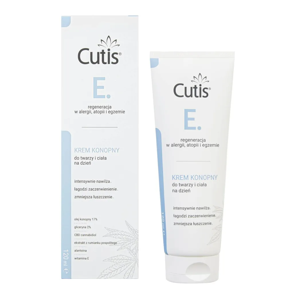 CUTIS E EGZEMA Krem konopny 17% x 120ml