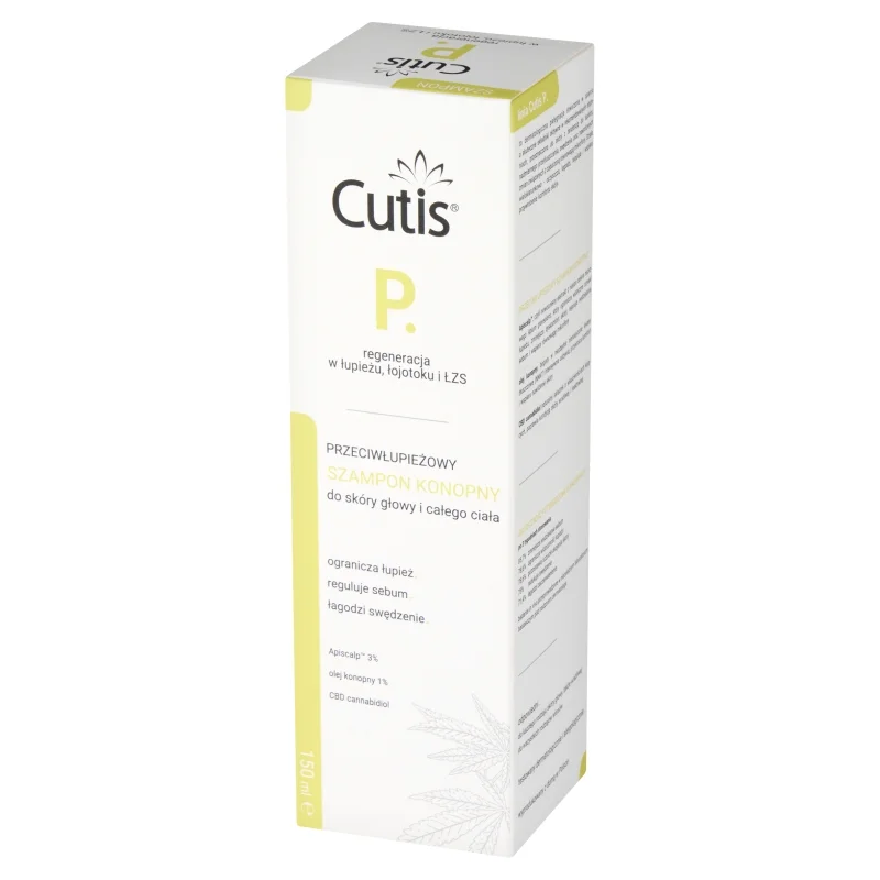 CUTIS P Szampon przeciwłupieżowy x 150ml