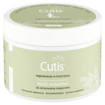 CUTIS Ł ŁUSZCZYCA Maść konopna 20% z olejem konopnym 400ml