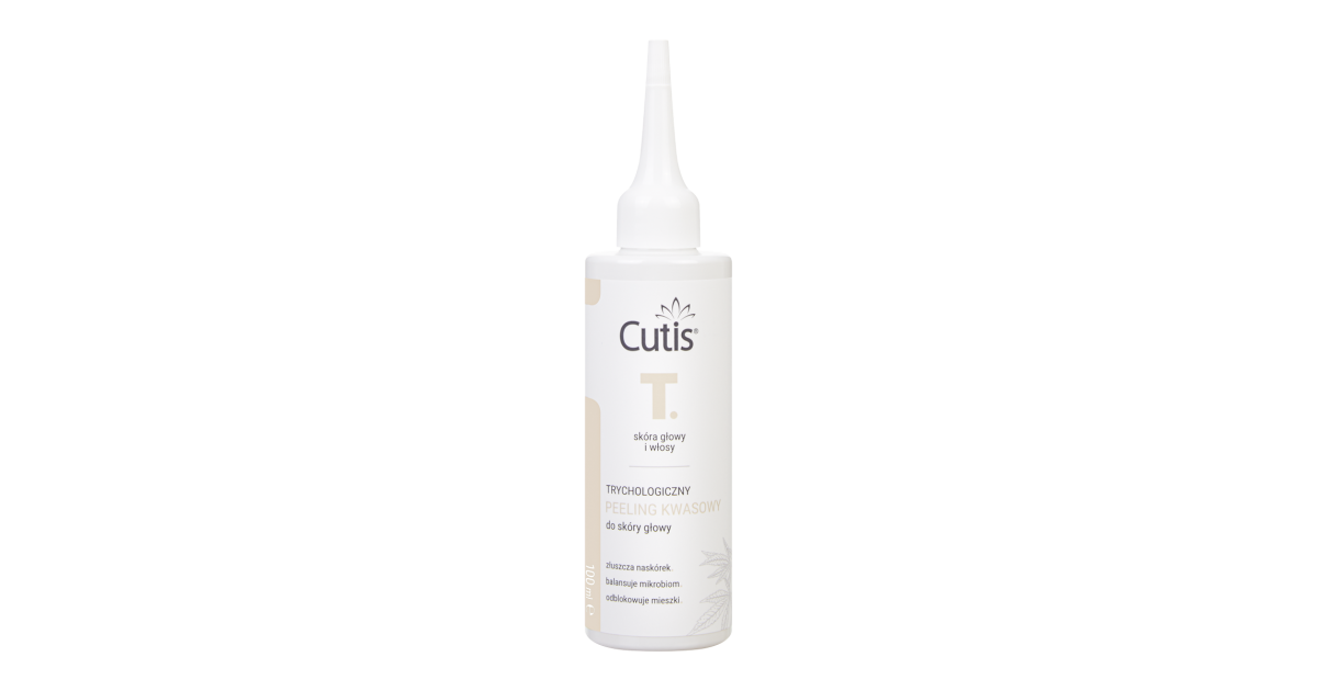 CUTIS T Trychologiczny Peeling kwasowy skóra głowy 100ml