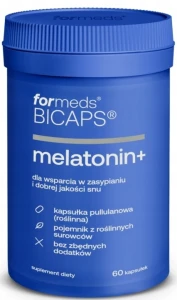 Bicaps Melatonin+ 60 kapsułek