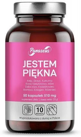 Panaseus Jestem Piękna 50 kaps.
