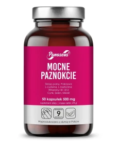 Panaseus Mocne Paznokcie kaps. 50 szt.