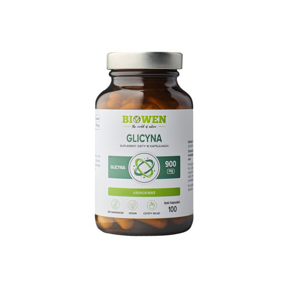 Biowen Glicyna 100 kapsułek