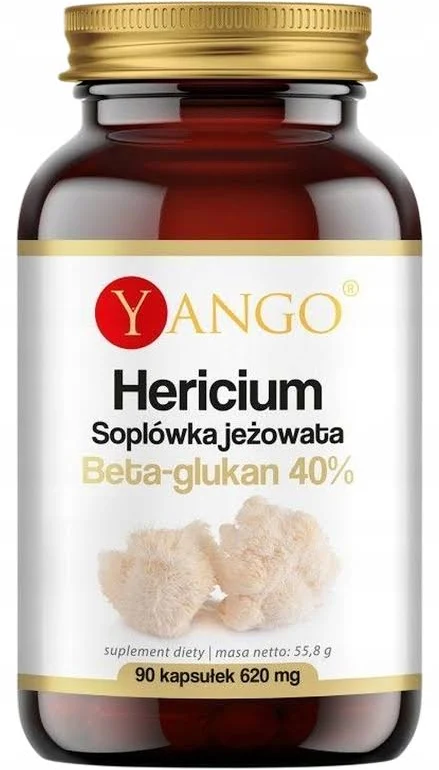 YANGO Hericium 40% Betaglukan 90kaps