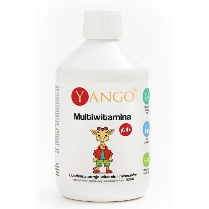 YANGO Multiwitamina Kids smak owocowy 500ml