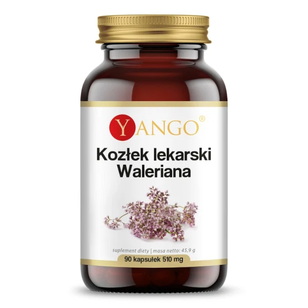 YANGO Kozłek lekarski waleriana 90 kapsułek