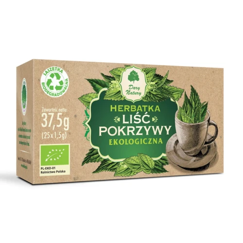 Dary Natury Pokrzywa liść EKO 25 saszetek
