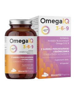 BioceriQ OmegaiQ 3-6-9 1200mg 90 kapsułek