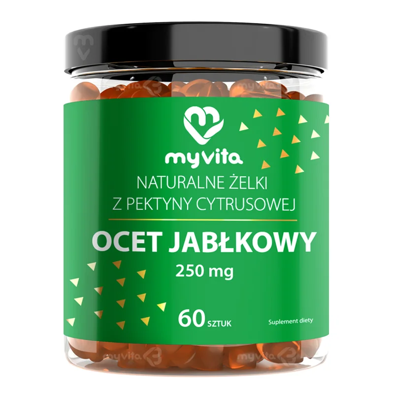 My Vita Ocet jabłkowy żelki 60 sztuk
