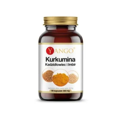 YANGO Kurkumina Kadzidłowiec i Imbir 90 kaps