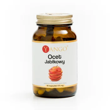 YANGO Ocet Jabłkowy 90 kaps.