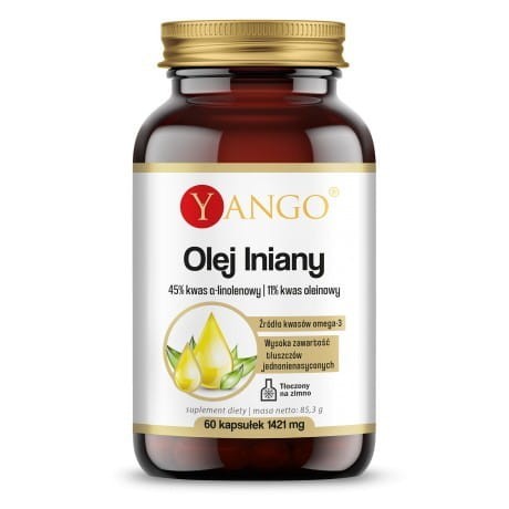 YANGO Olej lniany 60 kaps.