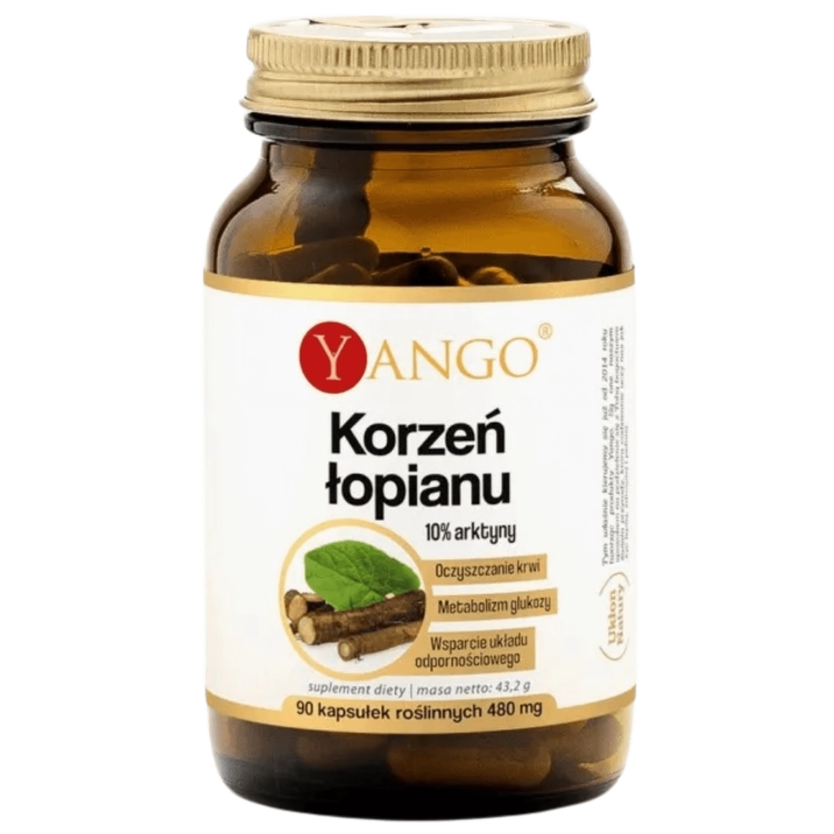 YANGO Korzeń Łopianu - 90 kaps. (2)