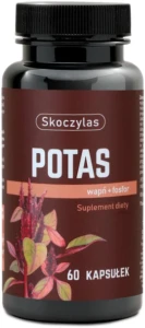 Skoczylas Potas + wapń + fosfor 60 kapsułek