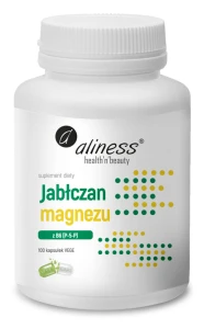 Aliness Jabłczan Magnezu 100 kapsułek