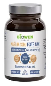 Biowen Maślan Sodu Forte Max 100 kapsułek