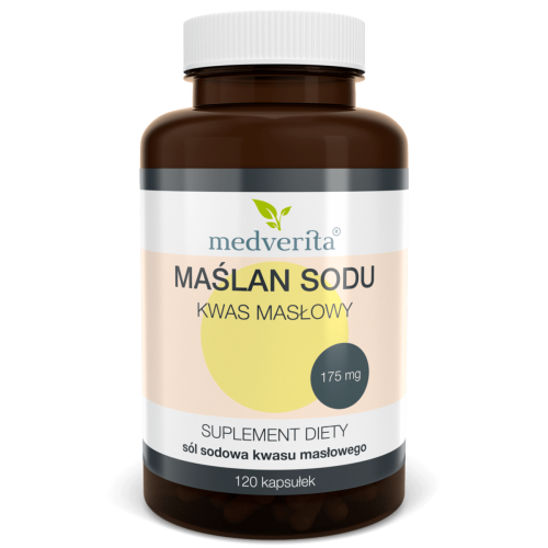 Medverita Maślan sodu 120 kapsułek